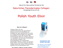 Tablet Screenshot of naturliches-collagen.kolagenpolska.pl