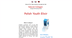 Desktop Screenshot of natural-collagen.kolagenpolska.pl